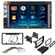 For 2009-2013 Toyota Corolla XDVD269BT 6.2" Screen Car Stereo Dash Kit & Camera