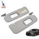 2Pcs Set Driver & Passenger Side Sun Visor Gray For 2012-2015 Hyundai Veloster