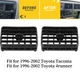 2PCS For Toyota 4Runner Tacoma 1996-2002 A/C Air Heater Dash Bezel Vents Black