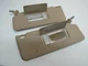 2007-2013 acura MDX driver passenger front sun visor sunvisor flap shade TAN OEM