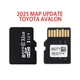 NEW 2025 MAP UPDATE GPS NAVIGATION MICRO SD CARD FOR TOYOTA MODELS OEM862710E077