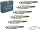6x GLOW PLUGS MERCEDES BENZ 190 E G CLASS SPRINTER VITO SSANGYONG GENUINE VEGO