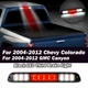 Fit For 2008-2012 Chevy Colorado GMC Canyon LED 3rd Brake Light Cargo Lamp Black