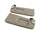 10-16 BMW 5-SERIES (F10) FRONT LEFT & RIGHT SUNVISOR SUN VISOR SHADE SET (BEIGE)