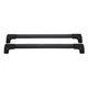 Mazda 5 2006-10 2012-17 Aluminum Roof Rack Bars Black 2pcs Mounting Hardware