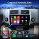 For Toyota RAV4 2007-2012 Apple Carplay Android 12 Car Radio Stereo GPS Navi FM