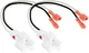 METRA 72-7300 CAR FACTORY SPEAKER HARNESS CONNECTOR PLUG FOR HYUNDAI/KIA PAIR
