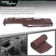 Soft TPE Dash Cover Cap Fits 81-87 GMC Pickup Full Size 81-91 Chevy GMC SUV Red