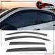 Window Visors Fits 2023-2026 Honda HR-V Smoke Acrylic Side Door Rain Shade 4PCS