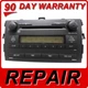 REPAIR SERVICE ONLY Toyota Corolla JBL Radio 6 Disc Changer CD Player OEM FIX