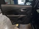 2022 Jeep Cherokee Left Rear Door Trim Panel Black OEM Used 3853665