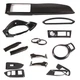 ABS Carbon Fiber Dash & Center Console Trim Cover Fits Scion FR-S GT86 BRZ 12-20