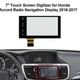 7" Touch Screen Digitizer For Honda Accord Radio Navigation Display 2016-2017