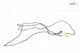 2018-2024 AUDI Q5 QUATTRO UPPER ROOF HEADLINER CABLE WIRE WIRING HARNESS OEM