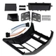 Center Radio Bezel for Jeep Wrangler TJ 97-2002 956541 956549 Black PP