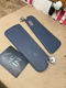 1981 87 88 89 1993 DODGE RAMCHARGER D150 W150 SUNVISORS SUN VISOR VISORS BLINDER