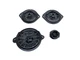 2017-2021 AUDI Q7 Dashboard Intsrument Panel Speaker Set 4 Pcs 4M0035416A