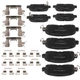 Front&Rear Ceramic Brake Pads Set for Nissan LEAF 2014-17/Altima 2013-23 D905