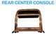 03-13 Maserati Quattroporte M139 Rear Center Console A/C Control Trim Bezel OEM