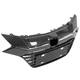 For Honda HR-V HRV 16-18 Front Upper Grille Grill W/Chrome Trim For 71121T7WA00