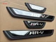 For Honda HR-V Accessories Car Door Scuff Sill Cover Panel Step Protector Trims