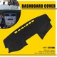Dashboard Pad Dash Cover Mat Black for 2007-2011 Toyota Camry Waterproof Custom