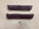 88-98 Chevy GMC OBS Truck 1500 2500 3500 EXT Cab LH RH Rear Arm Rest Set RED OEM