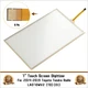 7'' Touch Screen Glass Digitizer LA070WV2 (TD)(01) For 14-19 Toyota Tundra Radio