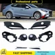 1 Pair Front Lamp Left Right For 2017 2018 Mazda 3 LED LH RH Bumper Fog Lights