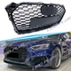 For 2017 2018 2019 Audi A5 S5 B9 RS5 Style Front Bumper Honeycomb Grille Grill