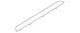 Genuine BMW Sill Cover 51477378053