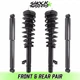 Front Quick Complete Struts w/ Springs & Rear shocks for for 2009-2013 Mazda 6