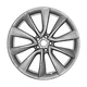 2018 Tesla 3 20" Silver OEM Factory Wheel Rim 104422200A