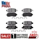 Front and Rear Ceramic Disc Brake Pad For 2013-2022 Nissan Altima 2014-2017 Leaf