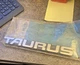92 93 94 95 FORD TAURUS REAR GATE LID CHROME EMBLEM LOGO BADGE SYMBOL OEM NOS A1