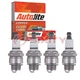 4 pc Autolite Copper Core 254 Spark Plugs for CS40 A2NX 849 746 744 6026 mg