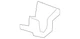 Genuine GM Driver Side Floor Panel Crossmember Extension 96474249