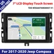 7" LCD Display Touch Screen For 2017-2020 Jeep Compass Radio Navigation Replace