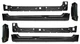 Rocker Panels Inner Rockers Cab Corners Kit fits 99-07 Chevy GMC Silverado 4door