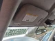 2014 Nissan Sentra Driver Left Sun Visor Gray OEM Used 268-11645L 127K Miles