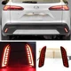 For Toyota Corolla Cross 2022-2025 Rear Bumper Decoration Lamp LED Brake Light