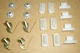 1966 Chevy Nova Door Molding Clips (2 Door Car)