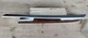 BMW E70 X5 LEFT REAR DOOR WALNUT WOOD CHROME TRIM PANEL STRIP 7137199 07-2013