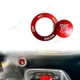 For 2015~2021 Chrysler 300/300S Red Engine Start Push Button Sticker Cover Rings