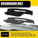 Black Mat Dash Cover for Chevrolet K1500 K2500 K3500 1988-1994 Dashboard Pad US