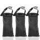 Trash Bags Hanging Detachable Garbage Bag Car Storage Black TIHOOD 3PCS