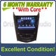 2015 - 2016 Cadillac ATS CTS XTS SRX Cue Navigation Display With NO Seat Options