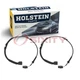 2 pc Holstein Rear ABS Wheel Speed Sensor Harness for 2013-2016 Ford Escape vh