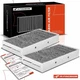 A-Premium 2x Activated Carbon Cabin Air Filter for Mercedes-Benz GLE350 GLS450