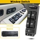 Left Power Window Master Control Switch for Chevy Silverado Suburban Tahoe 00-02